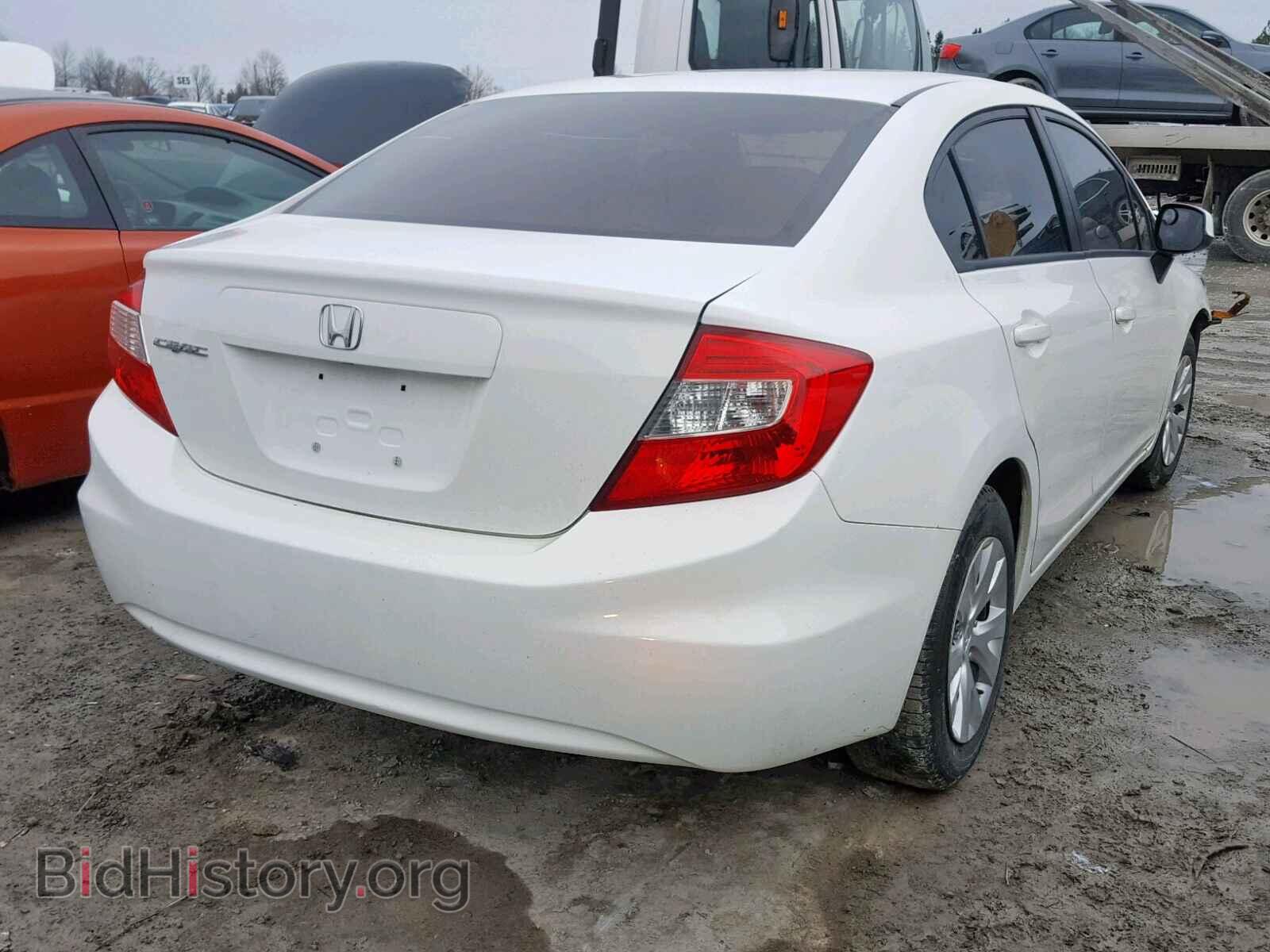 2012 HONDA CIVIC LX - VIN: 2HGFB2E45CH045285 - Фото 4