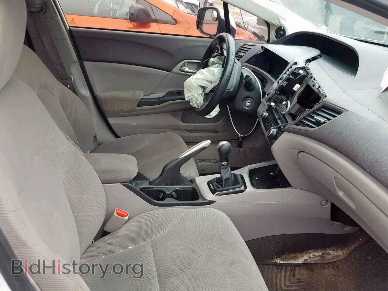 2012 HONDA CIVIC LX - VIN: 2HGFB2E45CH045285 - Фото 5