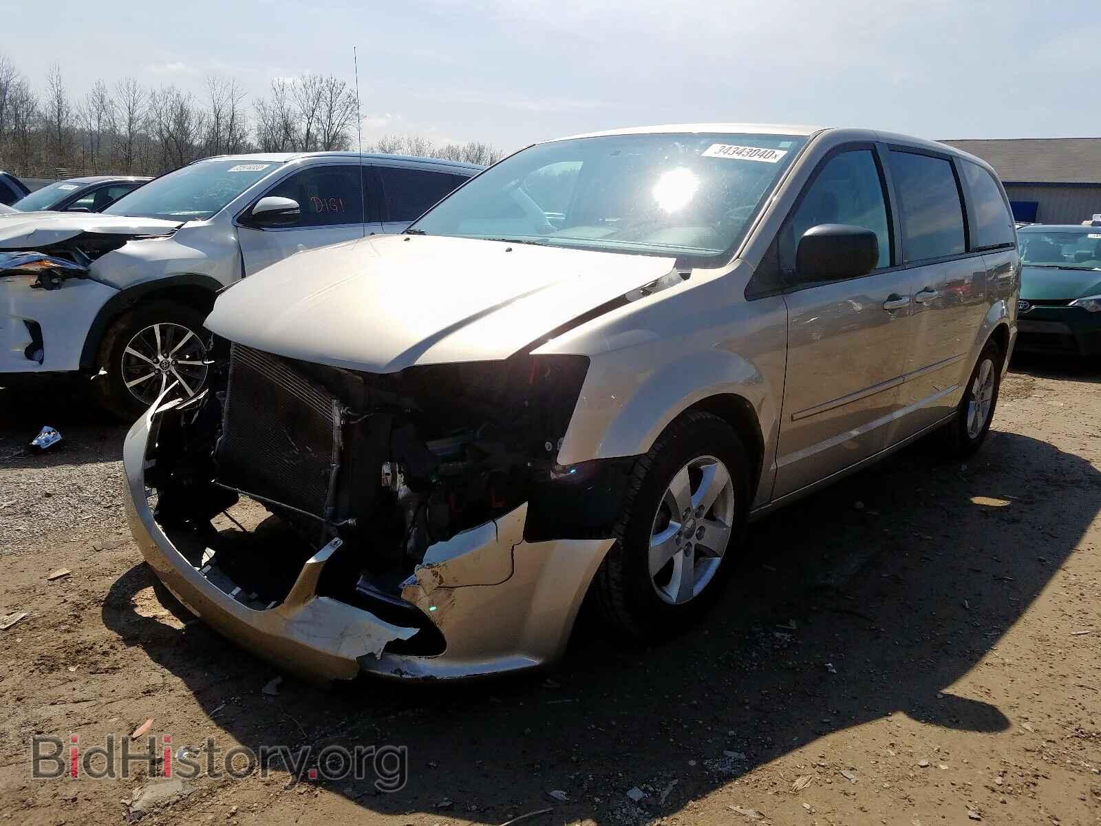 2013 DODGE CARAVAN - VIN: 2C4RDGBG1DR693171 - Фото 2