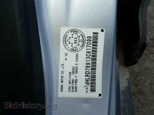 2003 HONDA CRV - VIN: JHLRD78913C817099 - Фото 10