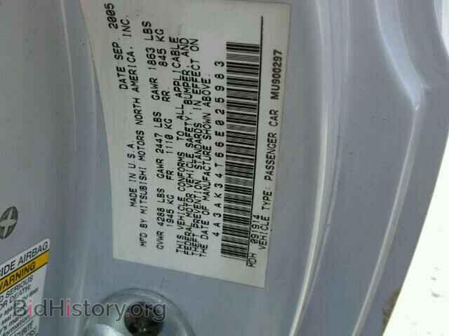 2006 MITSUBISHI ECLIPSE - VIN: 4A3AK34T66E025983 - Photo 10