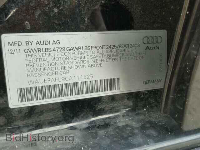 2012 AUDI A4 - VIN: WAUEFAFL9CA111525 - Photo 10