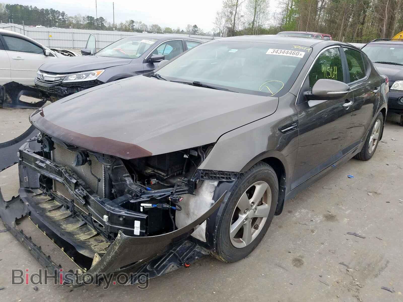 2014 KIA OPTIMA - VIN: 5XXGM4A78EG310554 - Фото 2