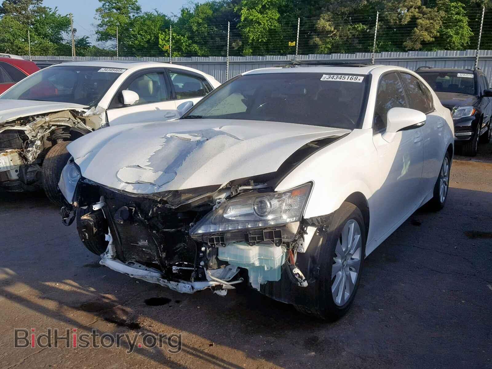 2014 LEXUS GS350 - VIN: JTHBE1BL6E5033844 - Фото 2