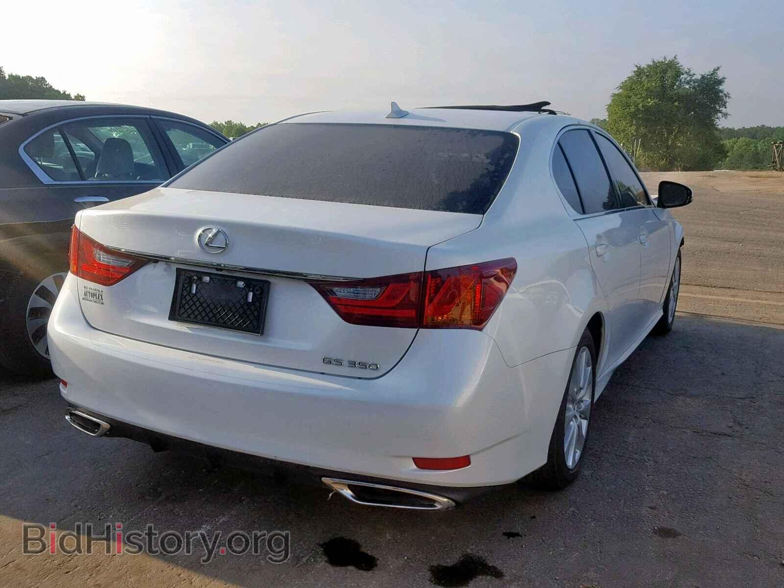 2014 LEXUS GS350 - VIN: JTHBE1BL6E5033844 - Фото 4