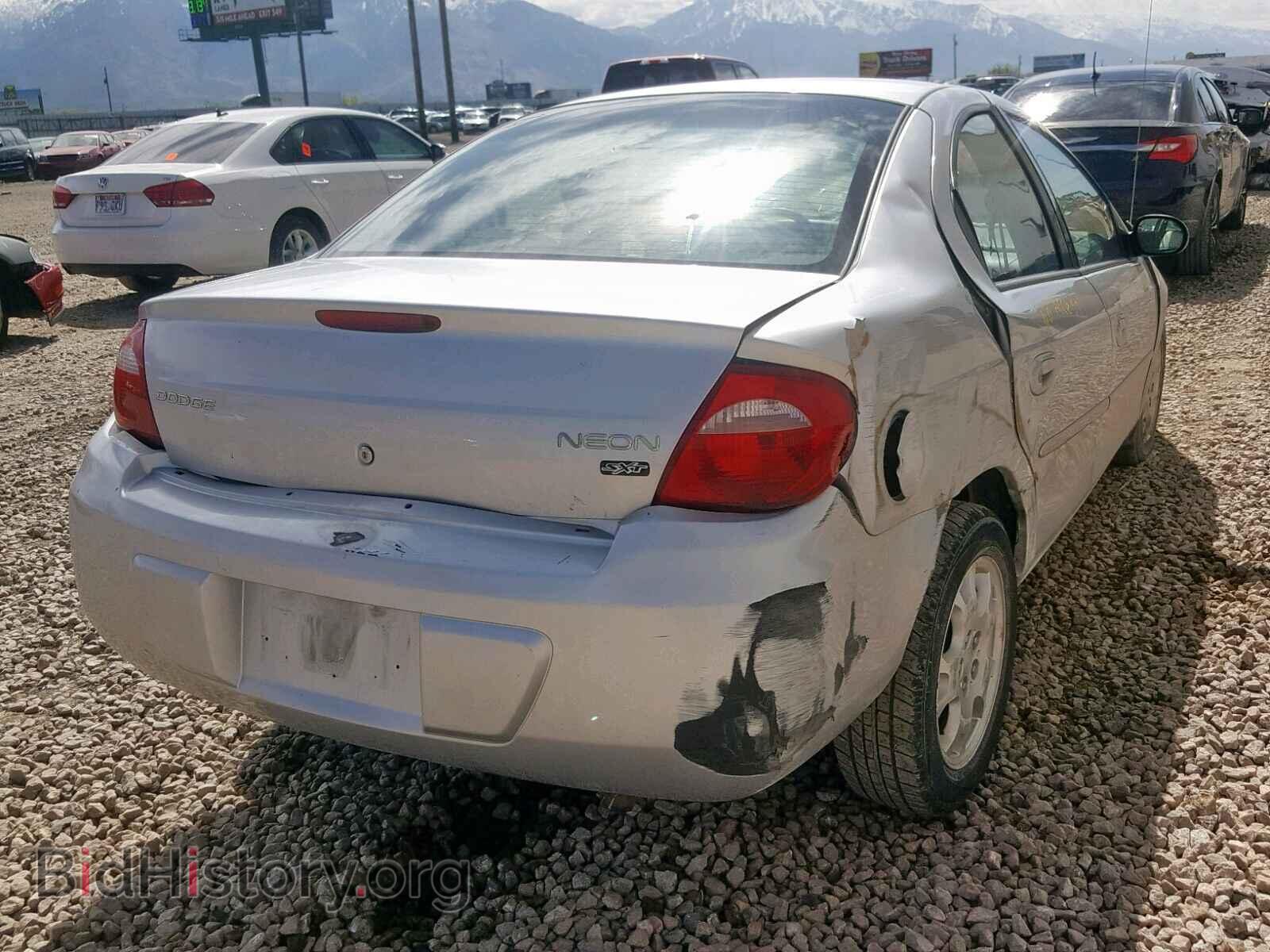 2004 DODGE NEON - VIN: 1B3ES56C04D579828 - Фото 4