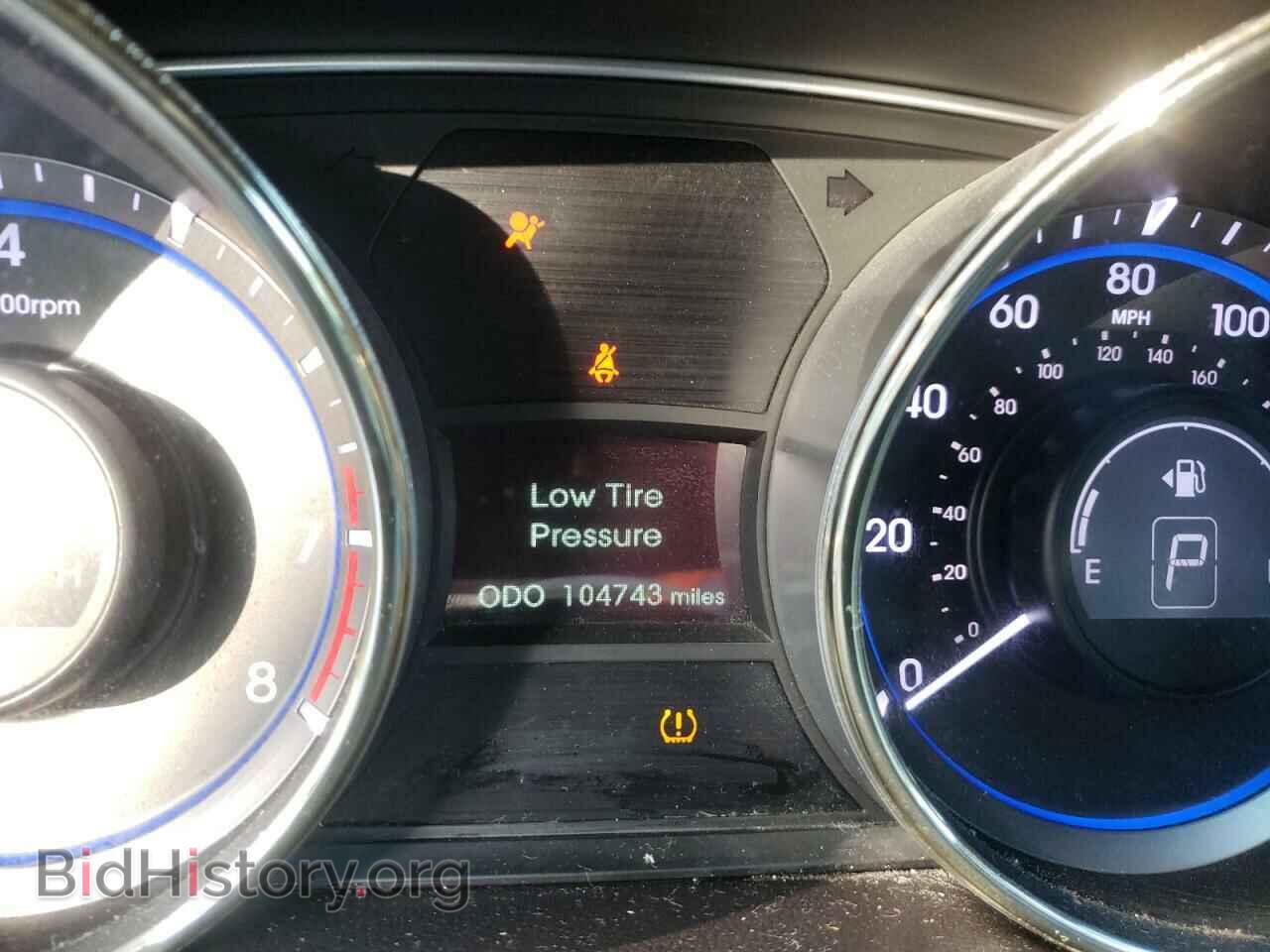 2012 HYUNDAI SONATA - VIN: 5NPEC4AB4CH389804 - Фото 8