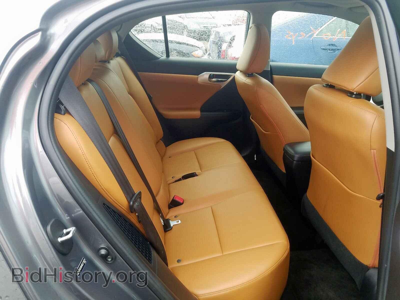 2013 LEXUS CT 200 - VIN: JTHKD5BH8D2128329 - Фото 6