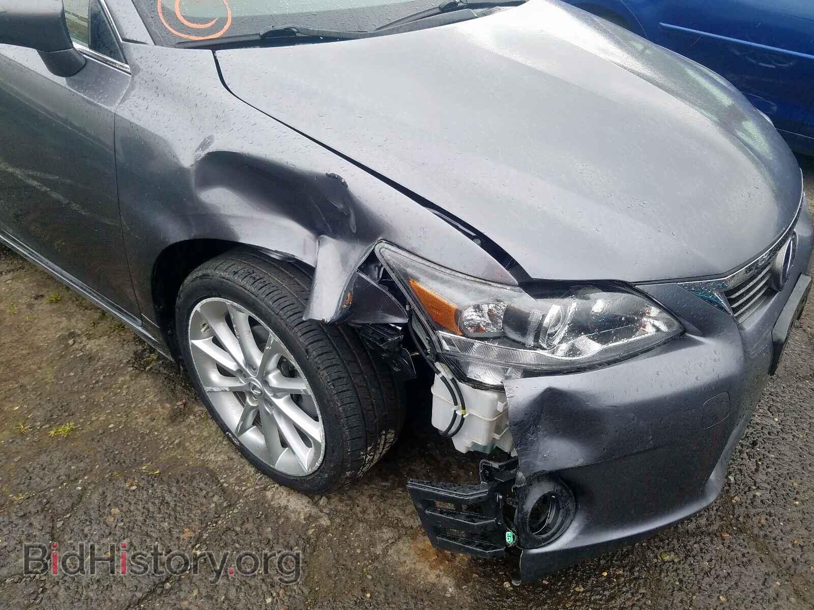 2013 LEXUS CT 200 - VIN: JTHKD5BH8D2128329 - Фото 9