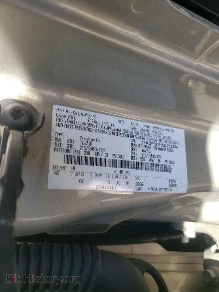 2016 FORD FOCUS - VIN: 1FADP3F21GL252264 - Photo 10