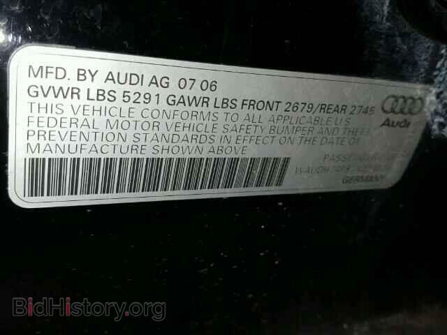 2007 AUDI A6 - VIN: WAUDH74F87N023070 - Фото 10