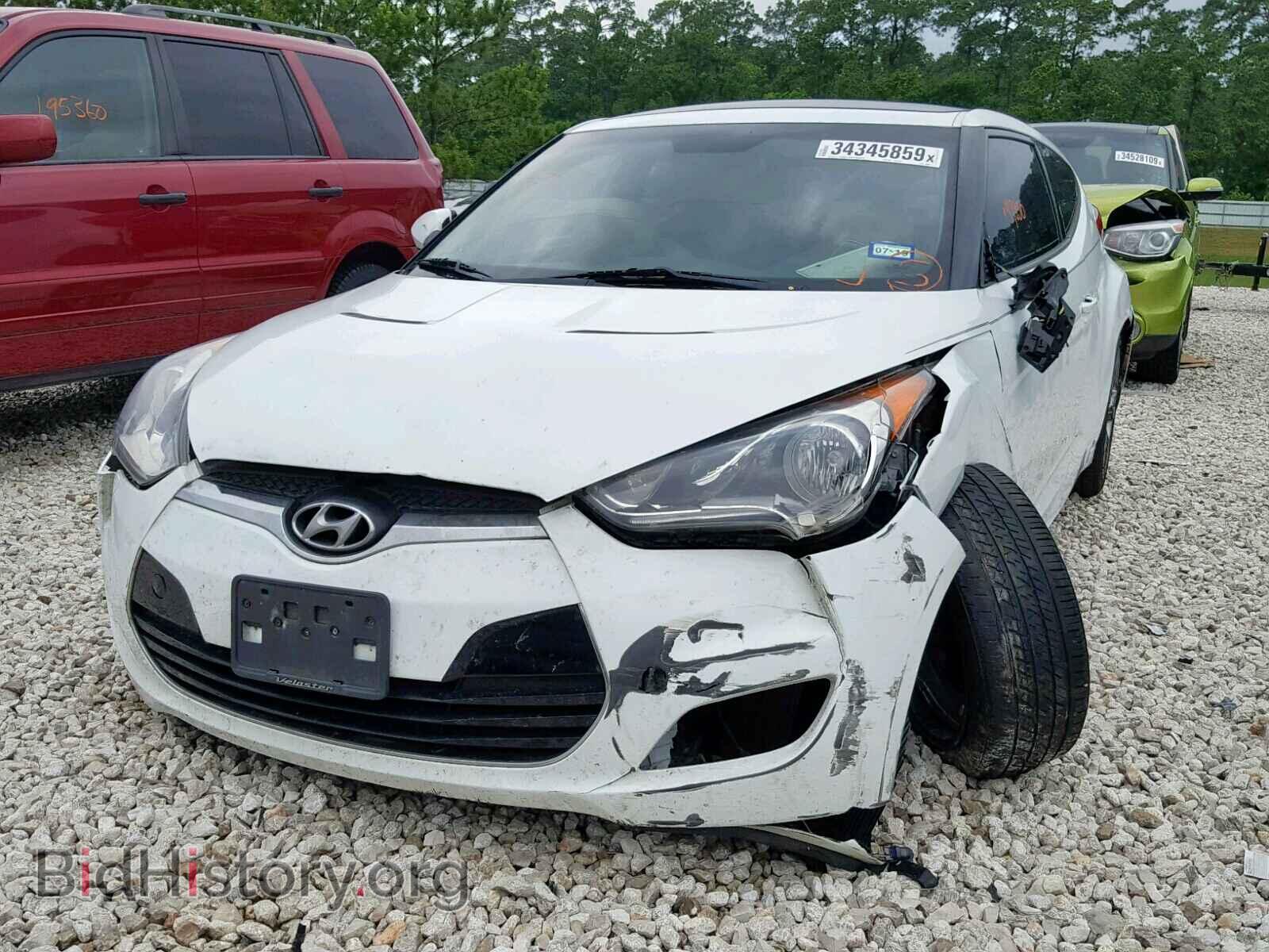 2012 HYUNDAI VELOSTER - VIN: KMHTC6AD4CU026683 - Фото 2