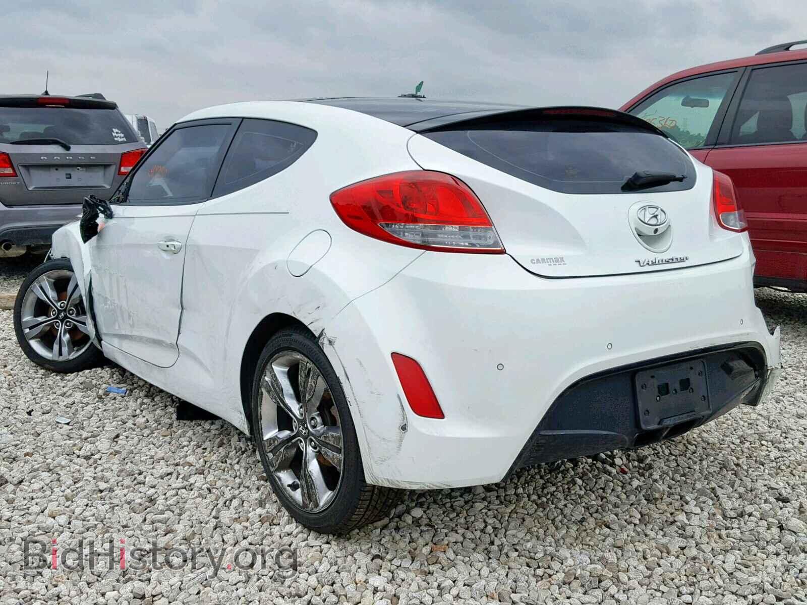 2012 HYUNDAI VELOSTER - VIN: KMHTC6AD4CU026683 - Фото 3