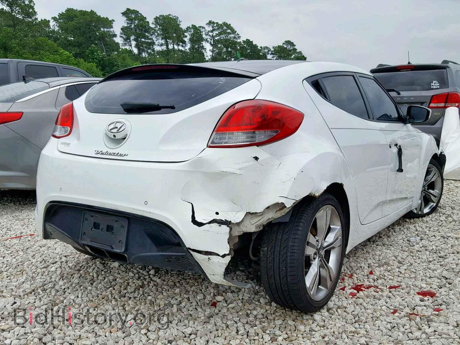 2012 HYUNDAI VELOSTER - VIN: KMHTC6AD4CU026683 - Фото 4