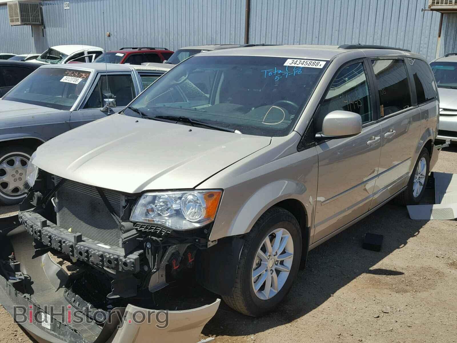 2016 DODGE CARAVAN - VIN: 2C4RDGCG2GR216669 - Фото 2