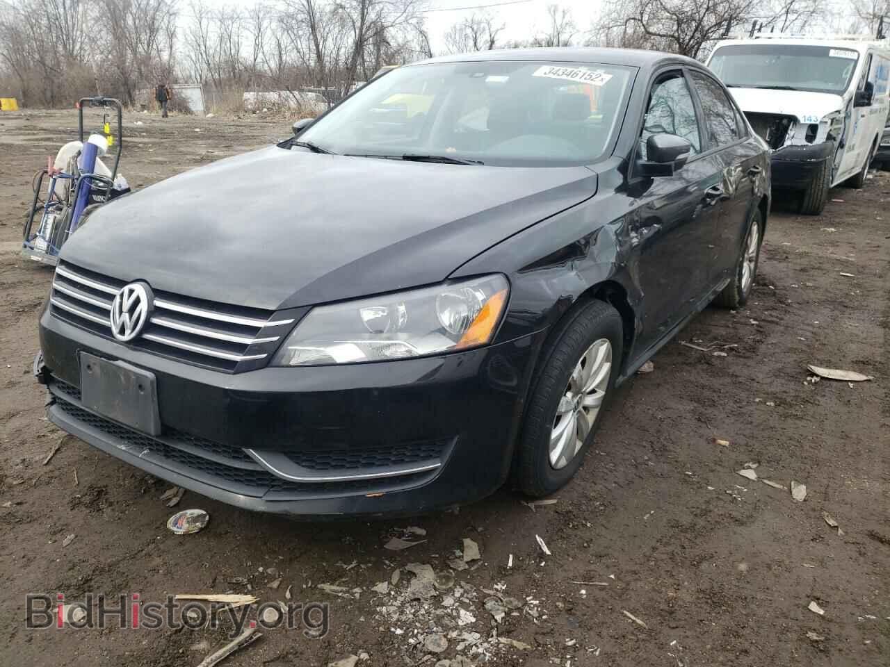 2013 VOLKSWAGEN PASSAT - VIN: 1VWAP7A32DC134642 - Фото 2