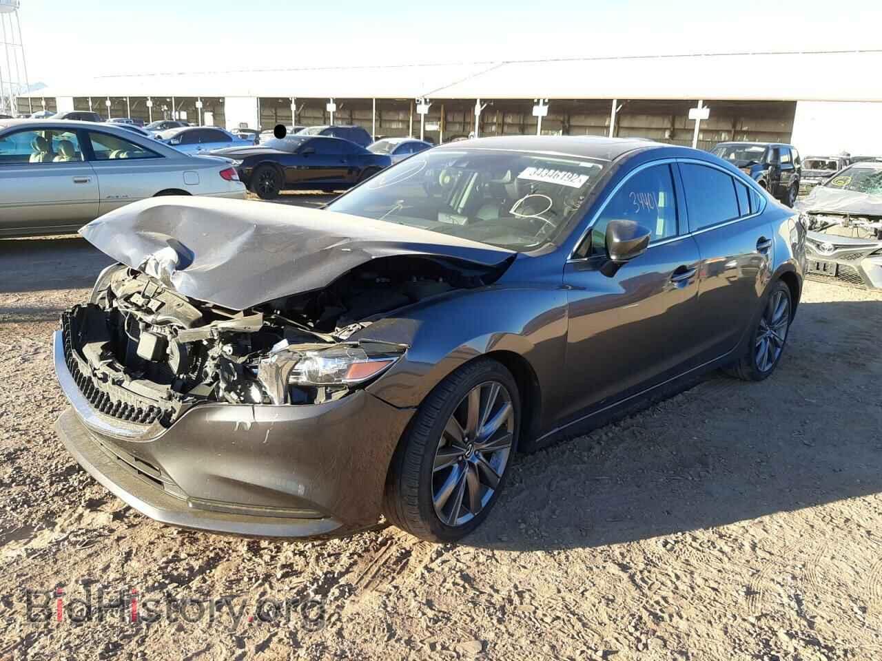 2018 MAZDA 6 - VIN: JM1GL1TY8J1320448 - Фото 2