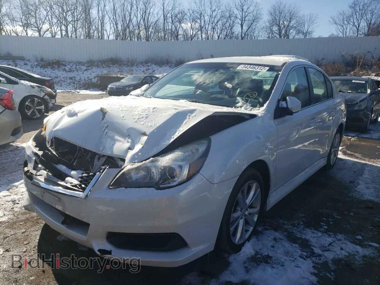 2013 SUBARU LEGACY - VIN: 4S3BMBB62D3027201 - Фото 2