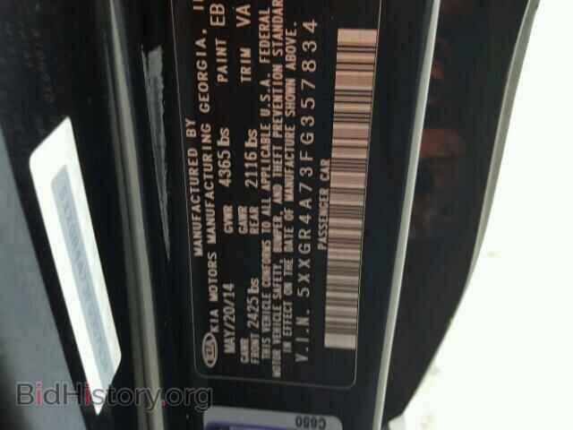 2015 KIA OPTIMA - VIN: 5XXGR4A73FG357834 - Photo 10