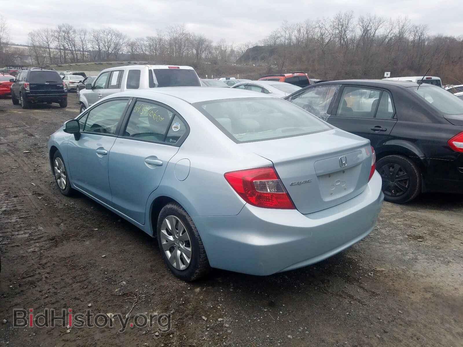 2012 HONDA CIVIC - VIN: 2HGFB2F54CH592474 - Фото 3