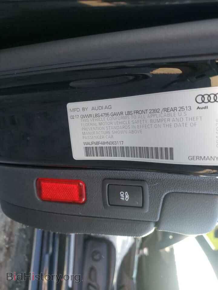 2017 AUDI A4 - VIN: WAUFNBF48HN063117 - Фото 10