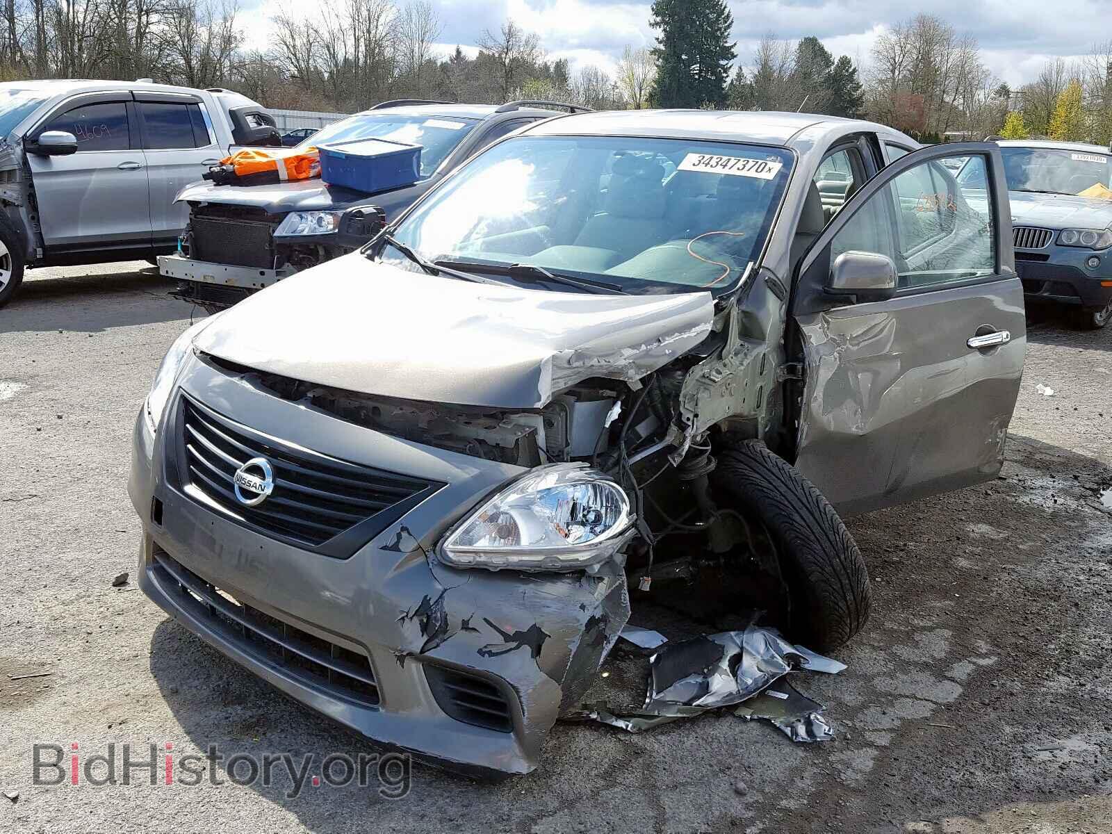 2012 NISSAN VERSA - VIN: 3N1CN7AP2CL945397 - Фото 2