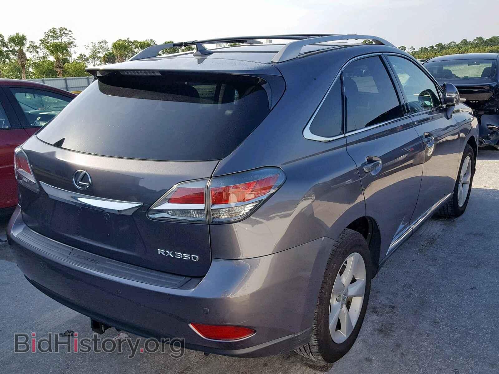 2013 LEXUS RX 350 - VIN: 2T2BK1BA7DC164268 - Фото 4