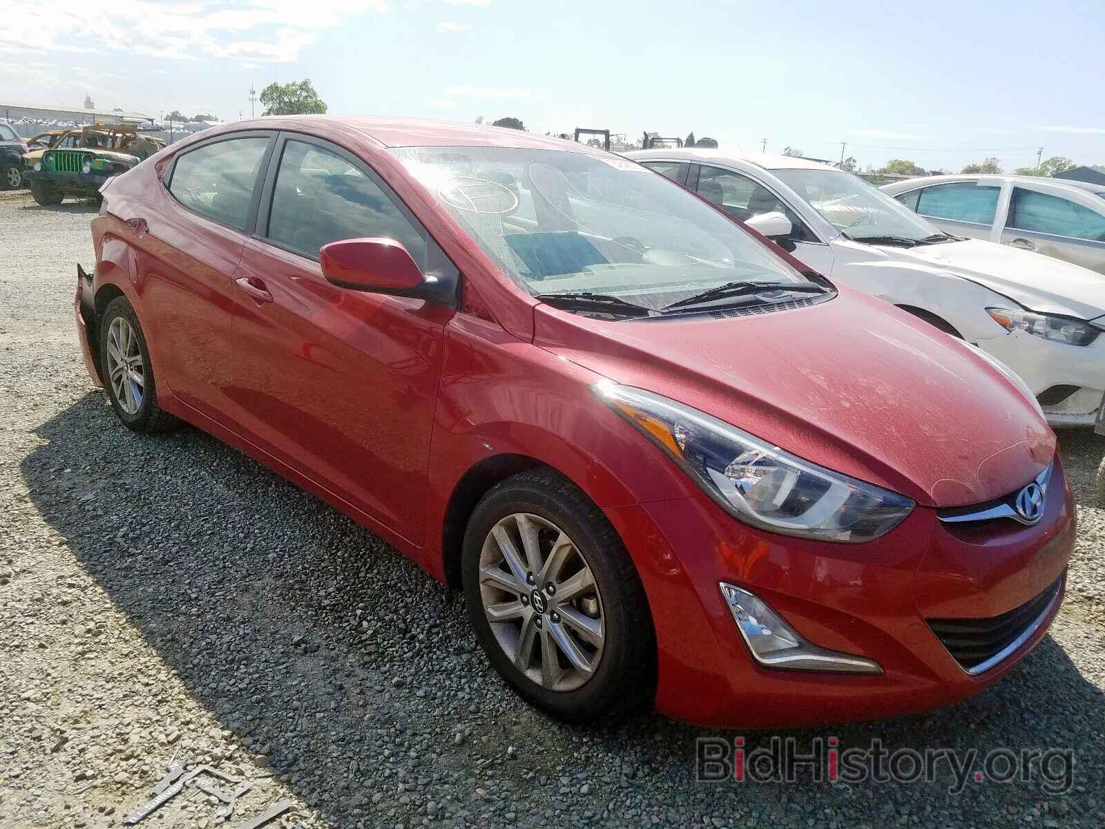 Photo KMHDH4AE5EU050724 - HYUNDAI ELANTRA 2014