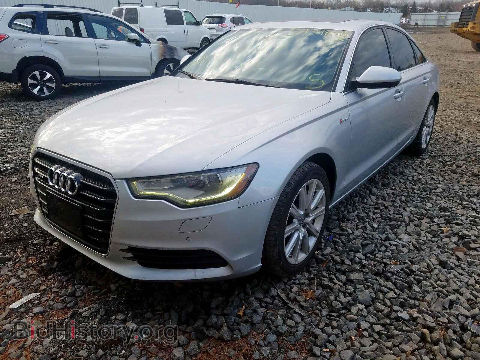 2013 AUDI A6 - VIN: WAUGGAFC6DN144532 - Фото 2