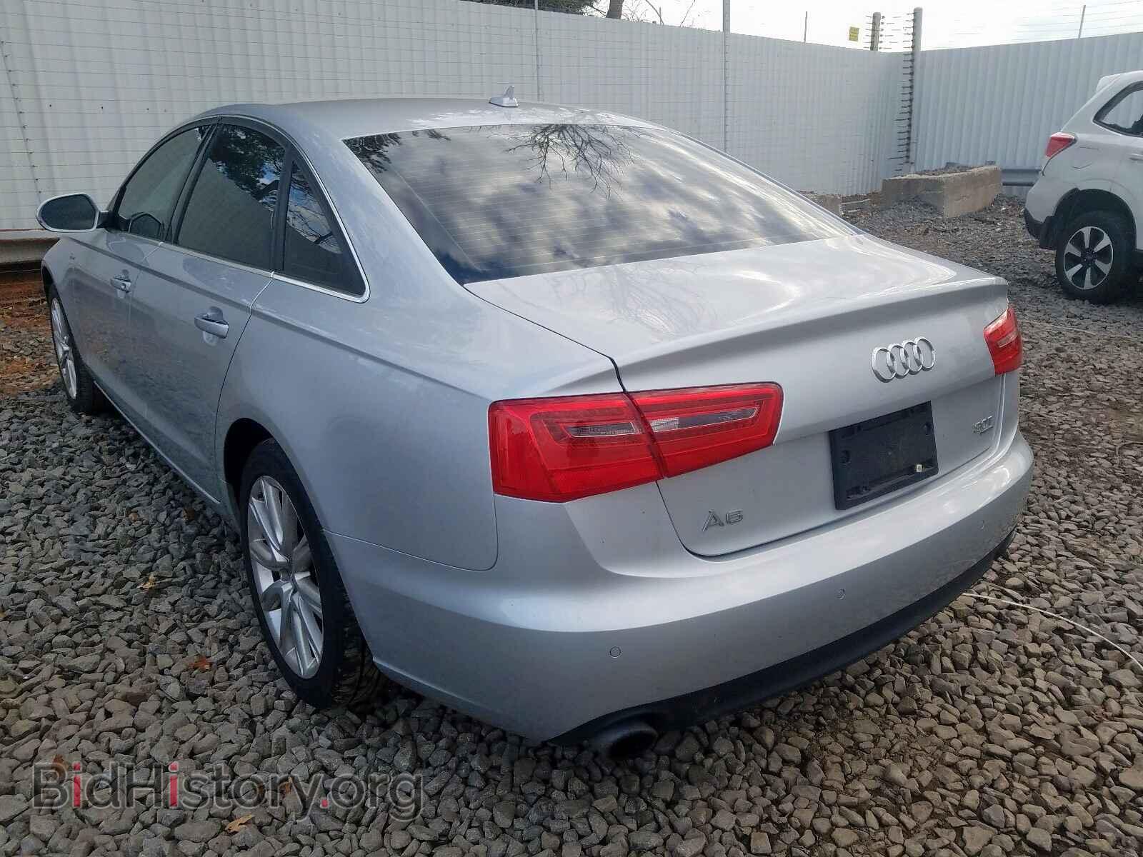 2013 AUDI A6 - VIN: WAUGGAFC6DN144532 - Фото 3