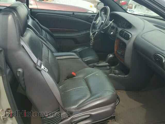 2000 CHRYSLER SEBRING - VIN: 3C3EL55H4YT255522 - Фото 5