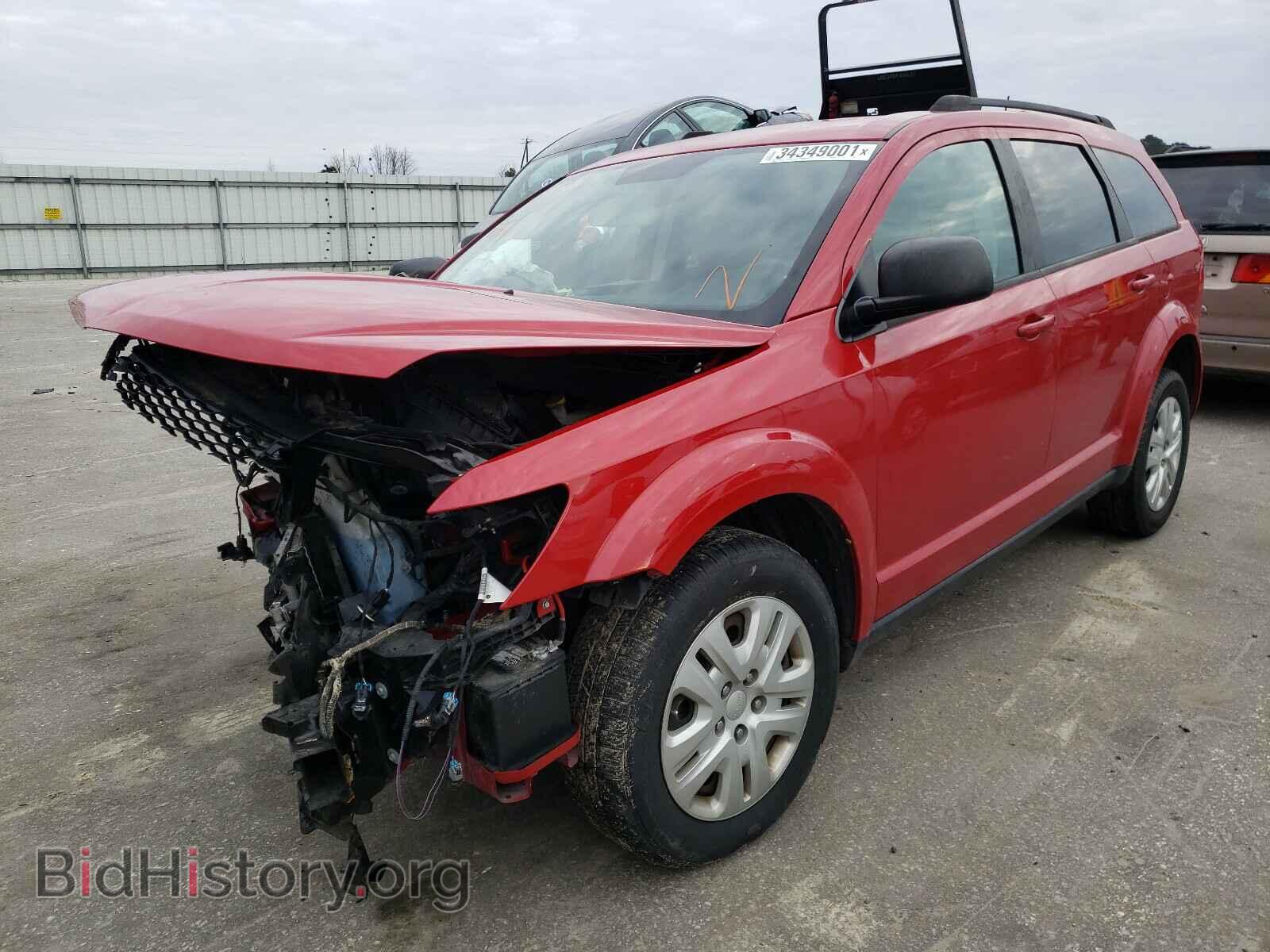 2017 DODGE JOURNEY - VIN: 3C4PDCAB5HT520083 - Фото 2
