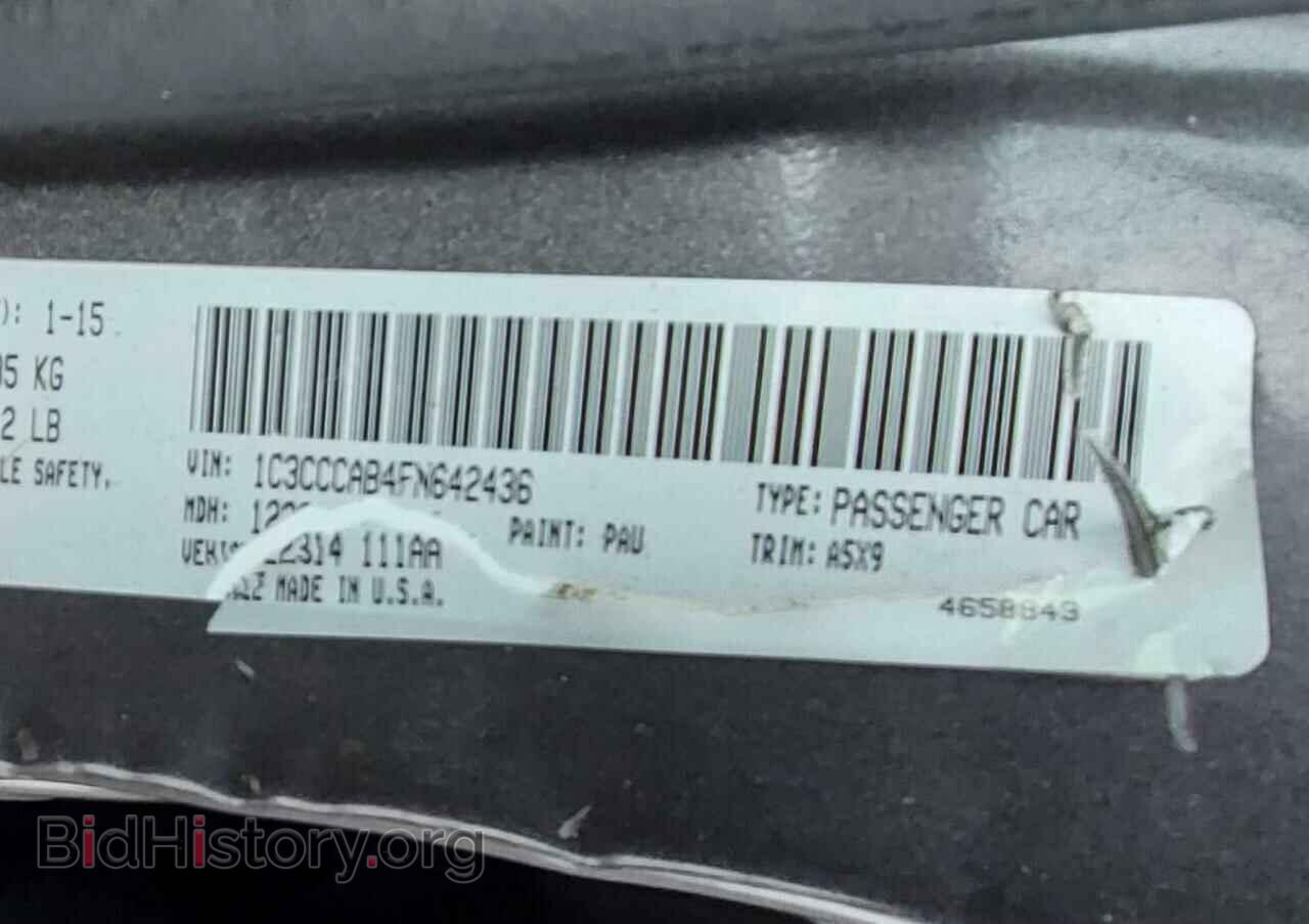 2015 CHRYSLER 200 - VIN: 1C3CCCAB4FN642436 - Photo 10
