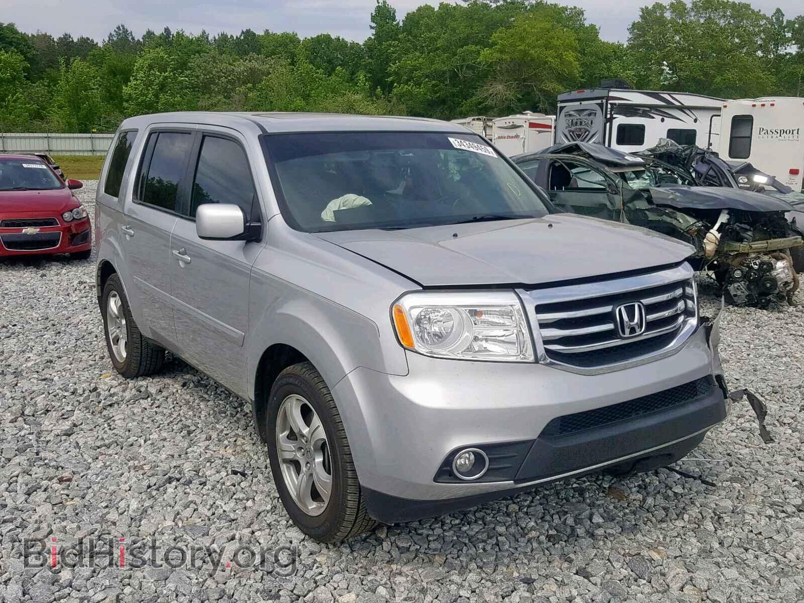 Photo 5FNYF3H5XFB020494 - HONDA PILOT EXL 2015