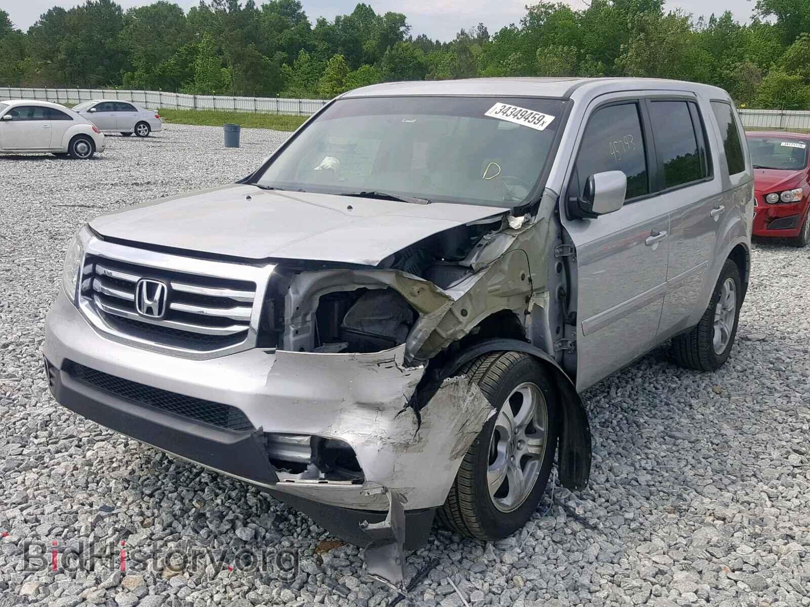 2015 HONDA PILOT EXL - VIN: 5FNYF3H5XFB020494 - Фото 2