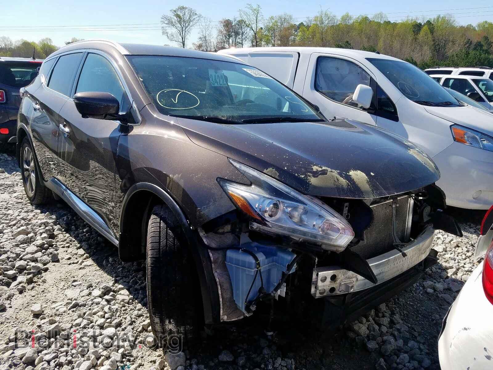 Фотография 5N1AZ2MGXFN287027 - NISSAN MURANO 2015