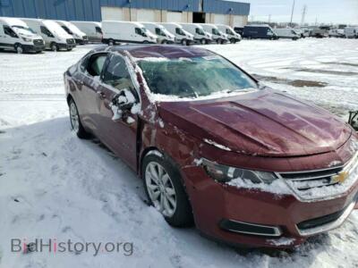 2017 Chevrolet IMPALA Impala LT, красный — VIN 2G1105SA5H9154303, Copart