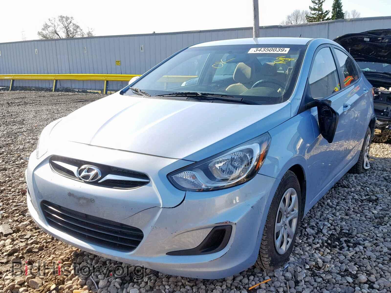 2014 HYUNDAI ACCENT - VIN: KMHCT4AE6EU686269 - Фото 2