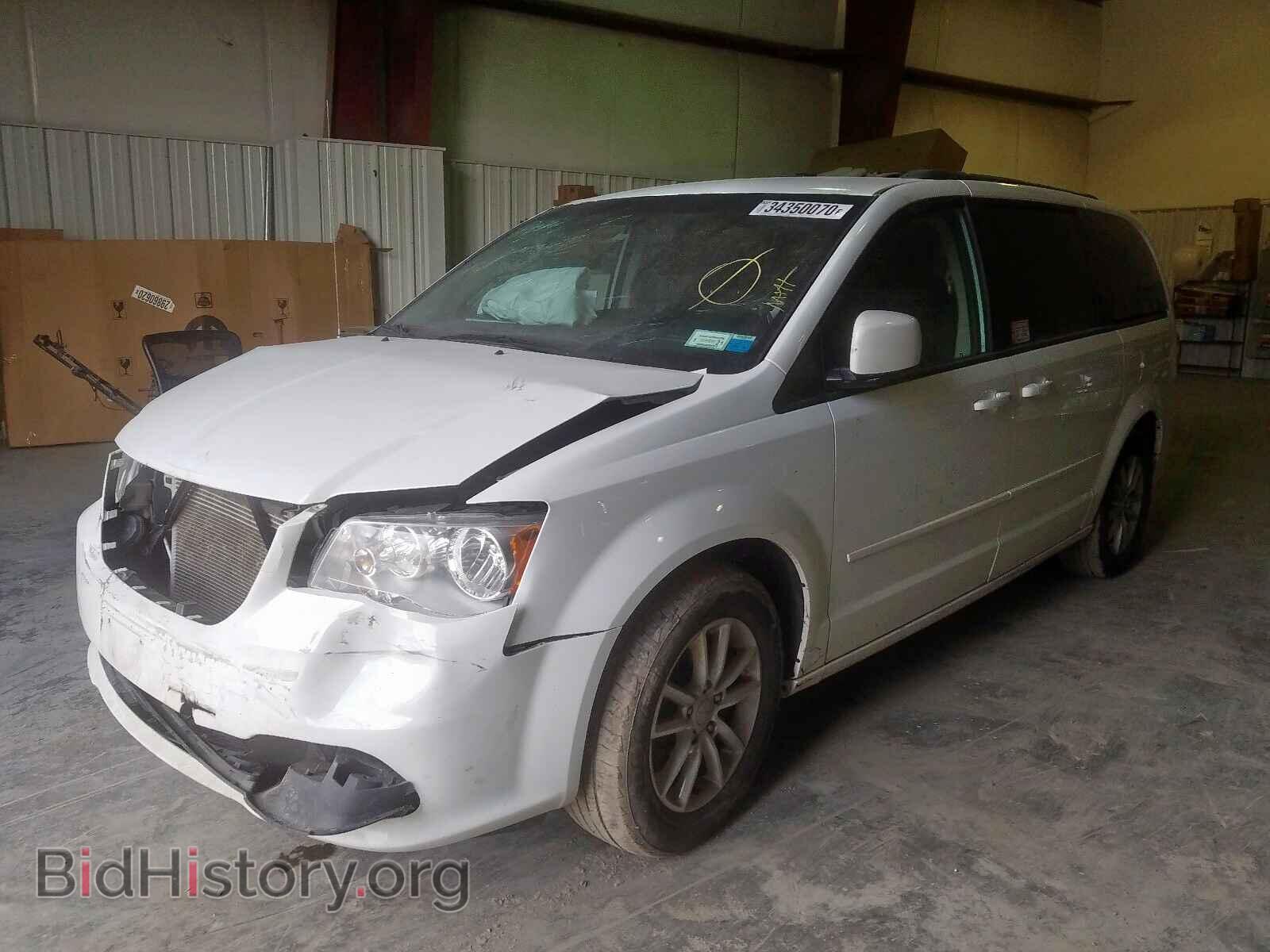 2016 DODGE CARAVAN - VIN: 2C4RDGCG8GR338551 - Фото 2