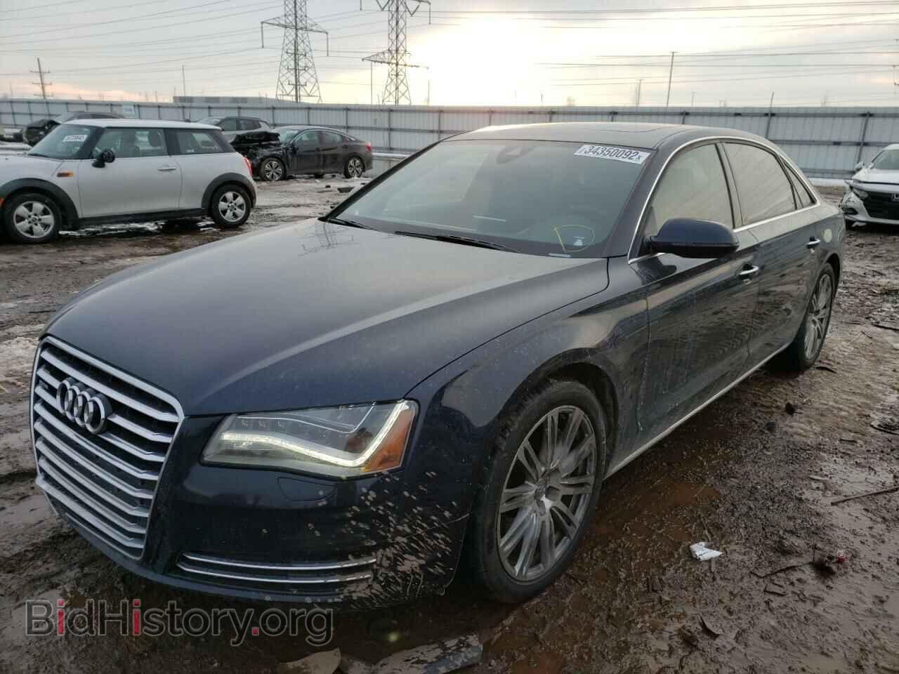 2012 AUDI A8 - VIN: WAURVAFD6CN011758 - Фото 2