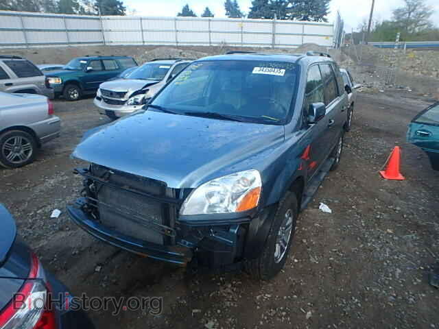 2005 HONDA PILOT - VIN: 2HKYF18655H502271 - Фото 2