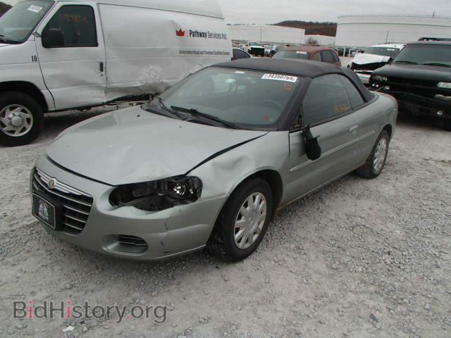 2004 CHRYSLER SEBRING - VIN: 1C3EL45X34N420973 - Фото 2