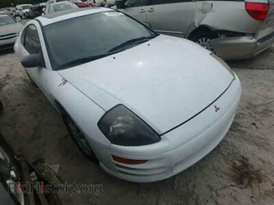2000 Mitsubishi ECLIPSE Eclipse GS, white — VIN 4A3AC44G9YE139601, Copart