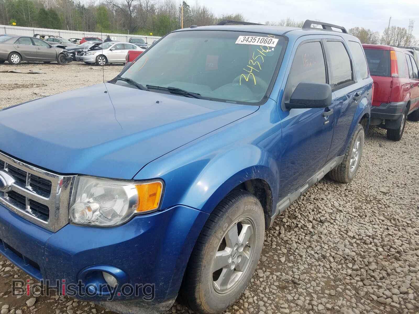 2009 FORD ESCAPE - VIN: 1FMCU03789KC40856 - Фото 2