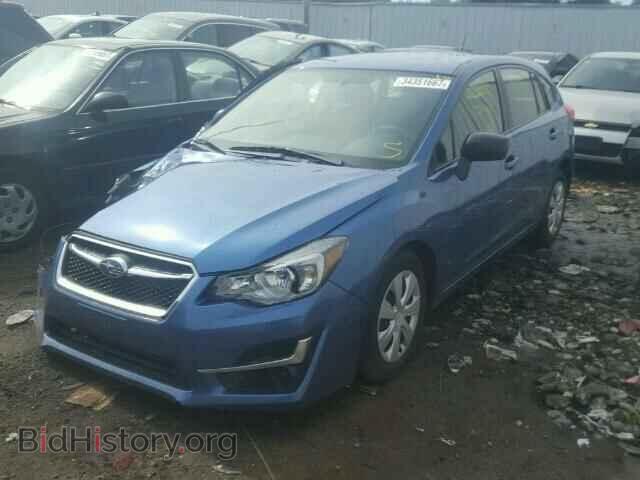 2016 SUBARU IMPREZA - VIN: JF1GPAA65GH239614 - Фото 2