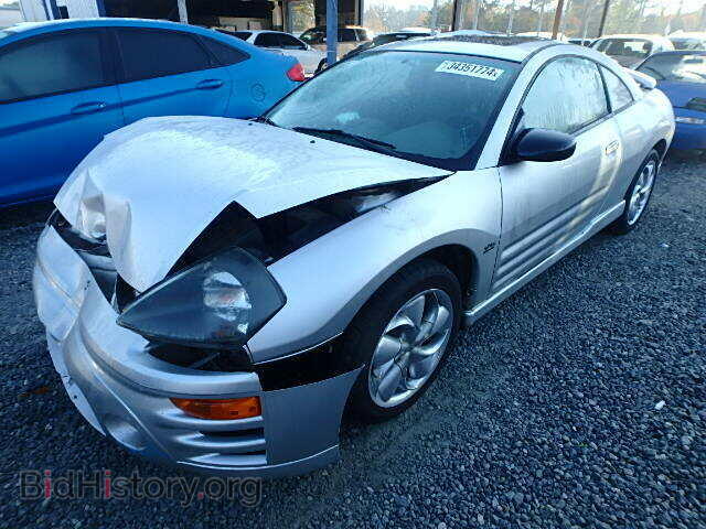 2000 MITSUBISHI ECLIPSE - VIN: 4A3AC54L6YE145102 - Фото 2
