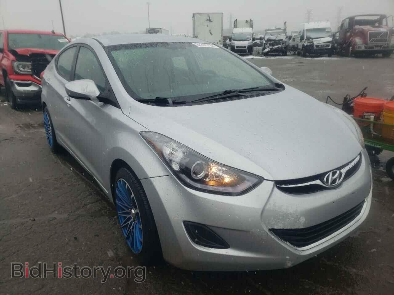 Photo 5NPDH4AE4CH067476 - HYUNDAI ELANTRA 2012