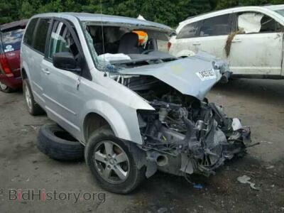 2010 Dodge CARAVAN Grand Cara, серебристый — VIN 2D4RN4DE1AR263629, Copart