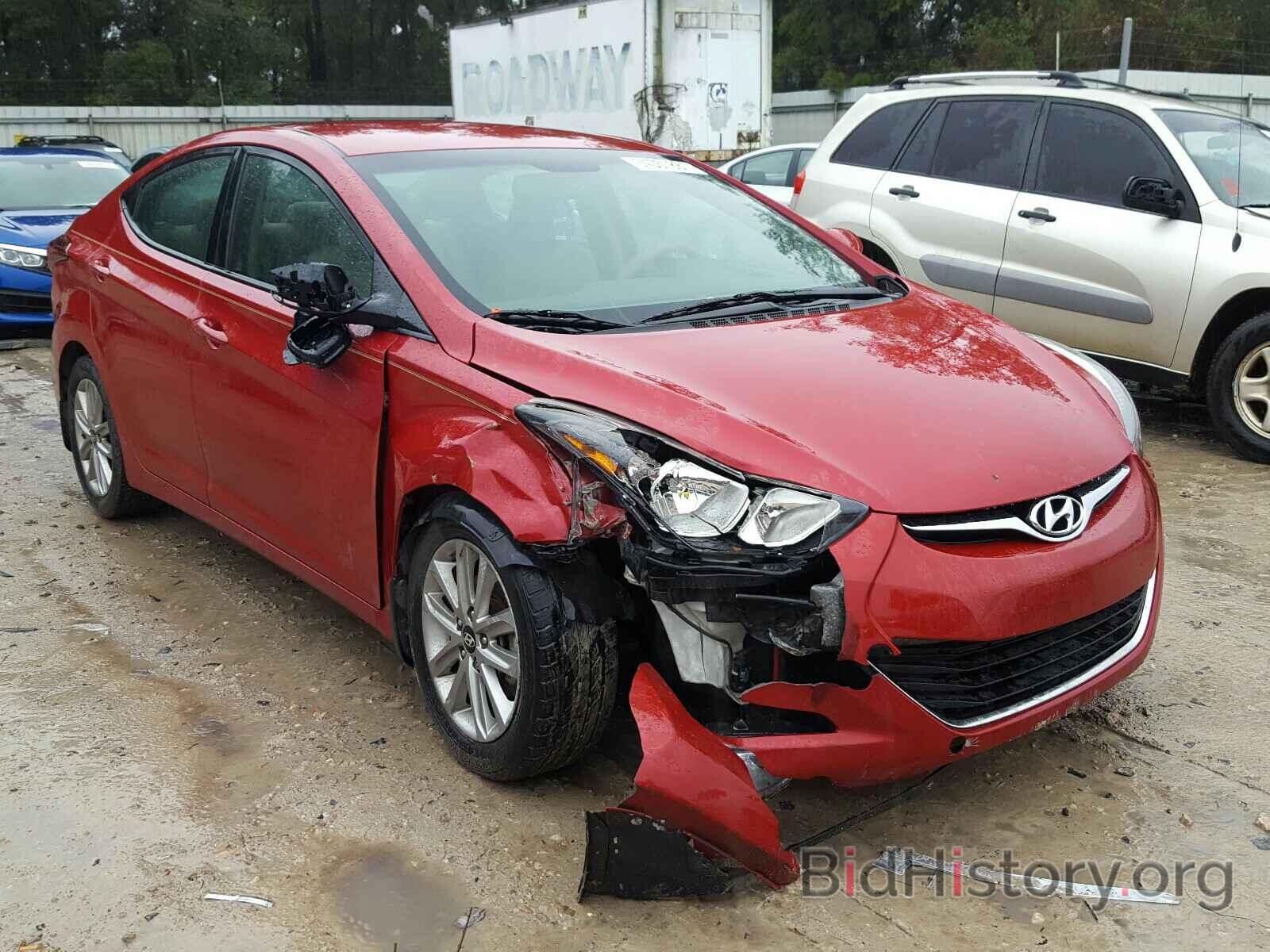 Photo KMHDH4AE5FU300545 - HYUNDAI ELANTRA 2015