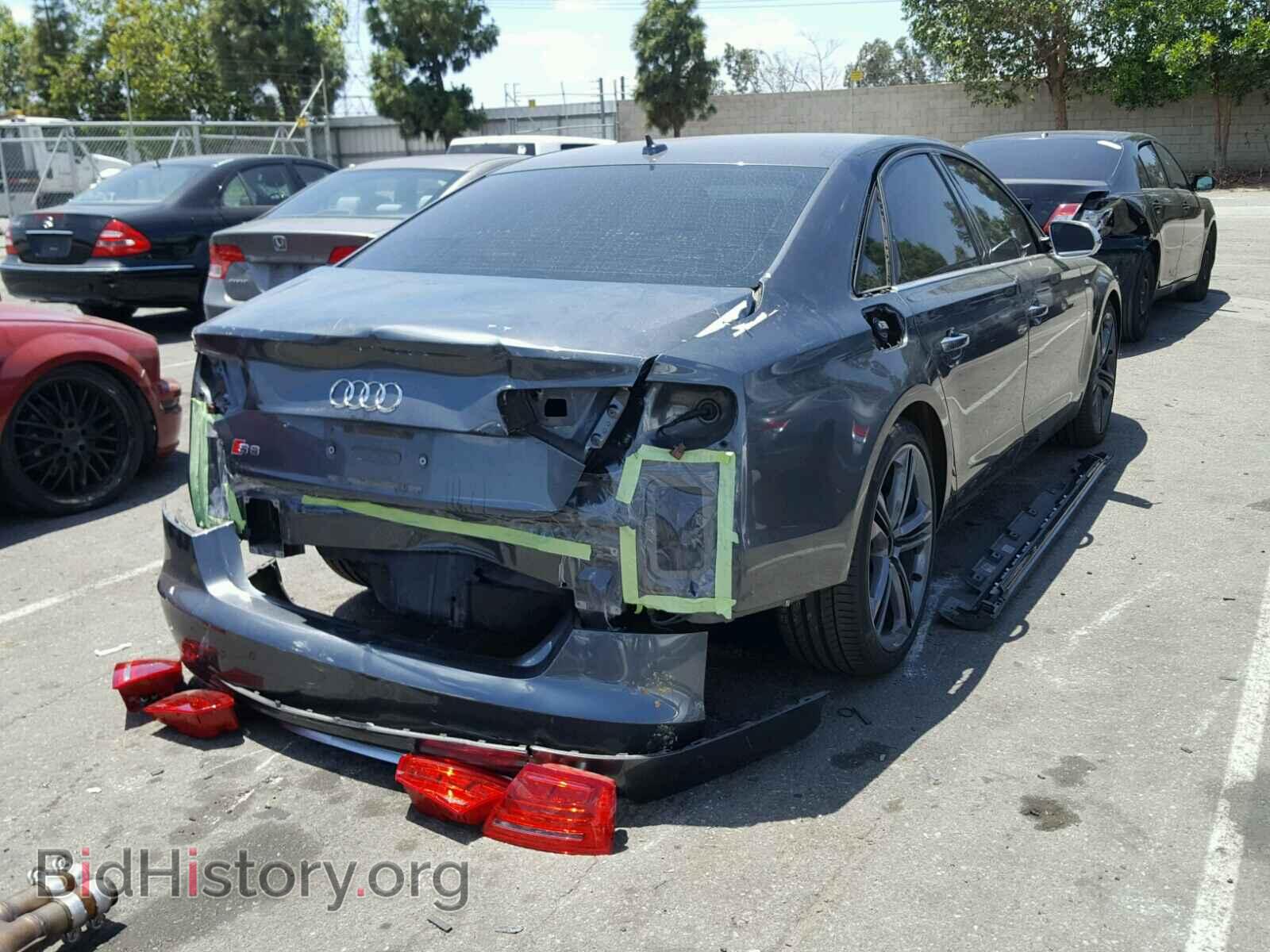 2014 AUDI S8 - VIN: WAUD2AFD2EN009639 - Photo 4